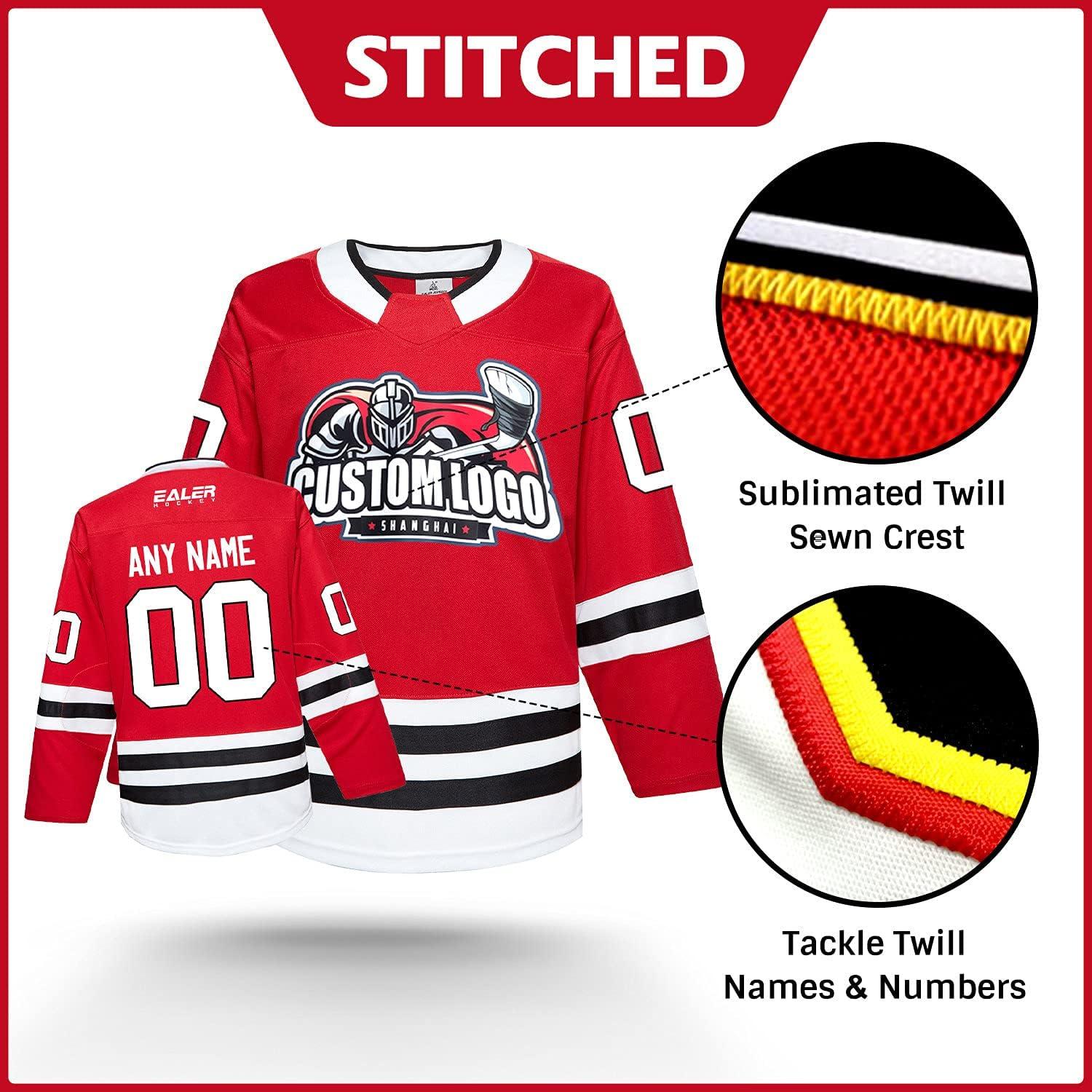 image:imageCustom H900 Series National Ice Hockey League Team Color Practice Jersey for Junior to Senior Adult and Youth Personalise