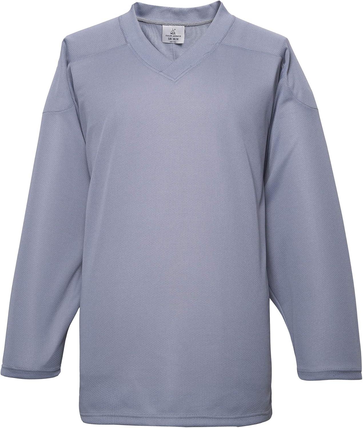 image:imageEALER H80 Series Blank Ice Hockey Practice Jersey for Men and Boy Senior and Junior Adult and YouthGray