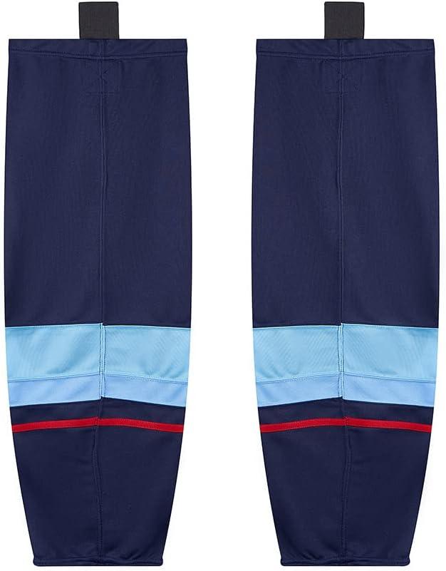 image:imageEALER HS100 Series Team Color Dry Fit Ice Hockey Socks Foer Junior To Senior amp Youth To AdultXw101navy