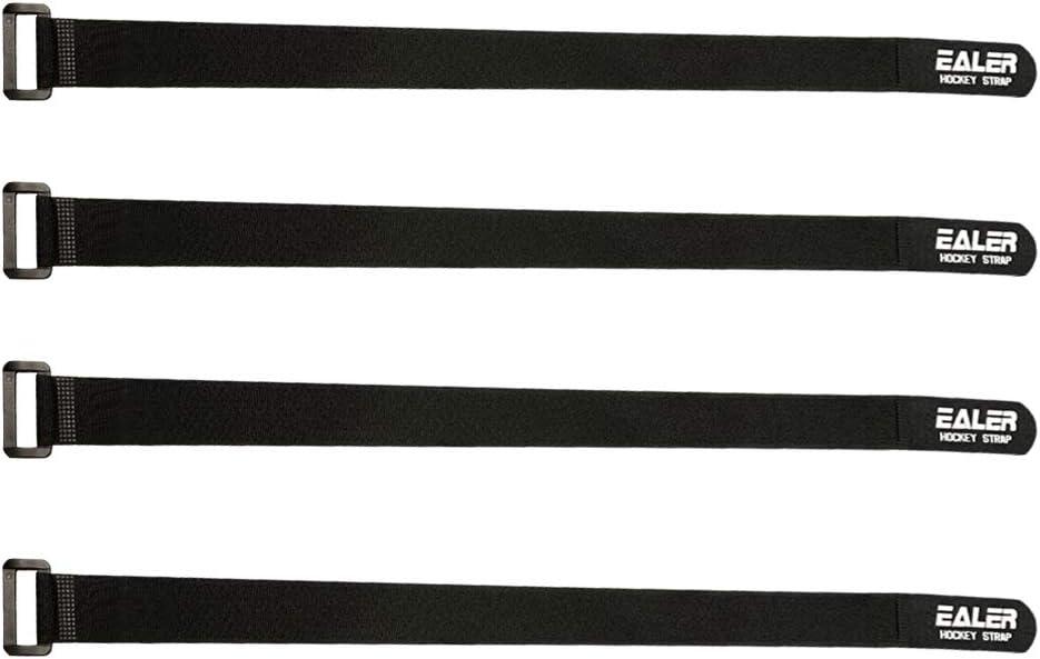 image:imageEALER Heavy Duty Hockey Shin Straps for Easy Use Black
