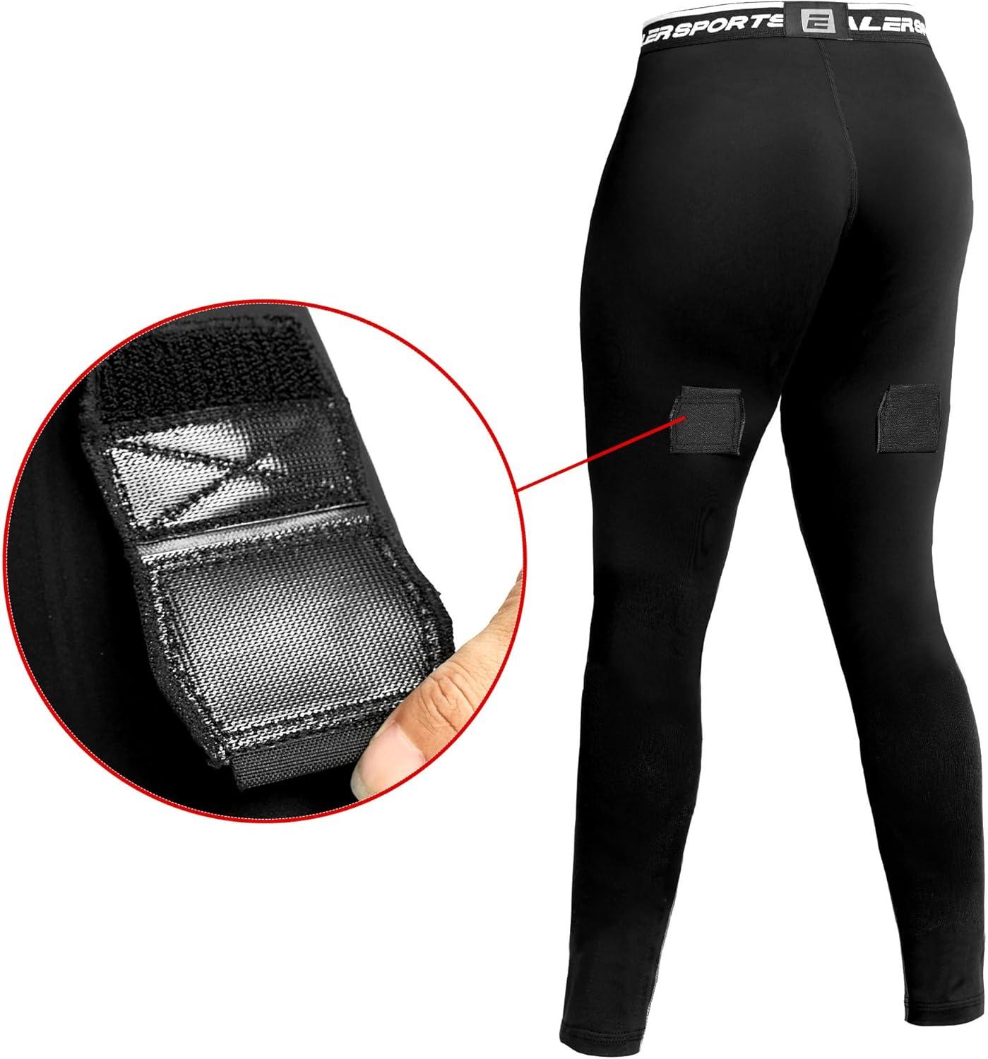 image:imageEALER Mens CutResistant Compression Hockey Pants with BioFlex Protective Cup Jock Briefs for Men amp BoysHcp200boys