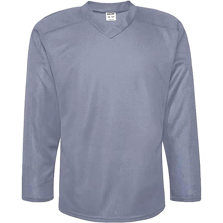 image:imageEALER H80 Series Blank Ice Hockey Practice Jersey for Men and Boy Senior and Junior Adult and YouthGray
