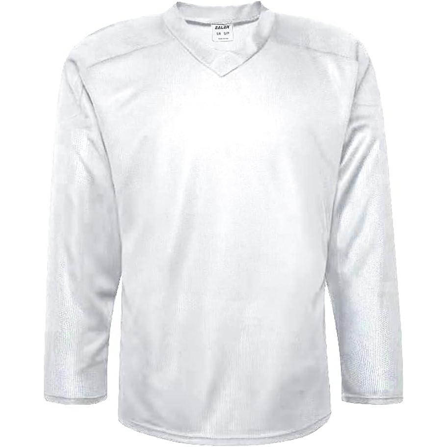 image:imageEALER H80 Series Blank Ice Hockey Practice Jersey for Men and Boy Senior and Junior Adult and YouthWhite