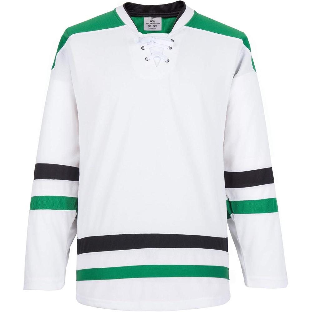 image:imageEALER H900 Series Ice Hockey League Team Color Blank Practice JerseyE018white