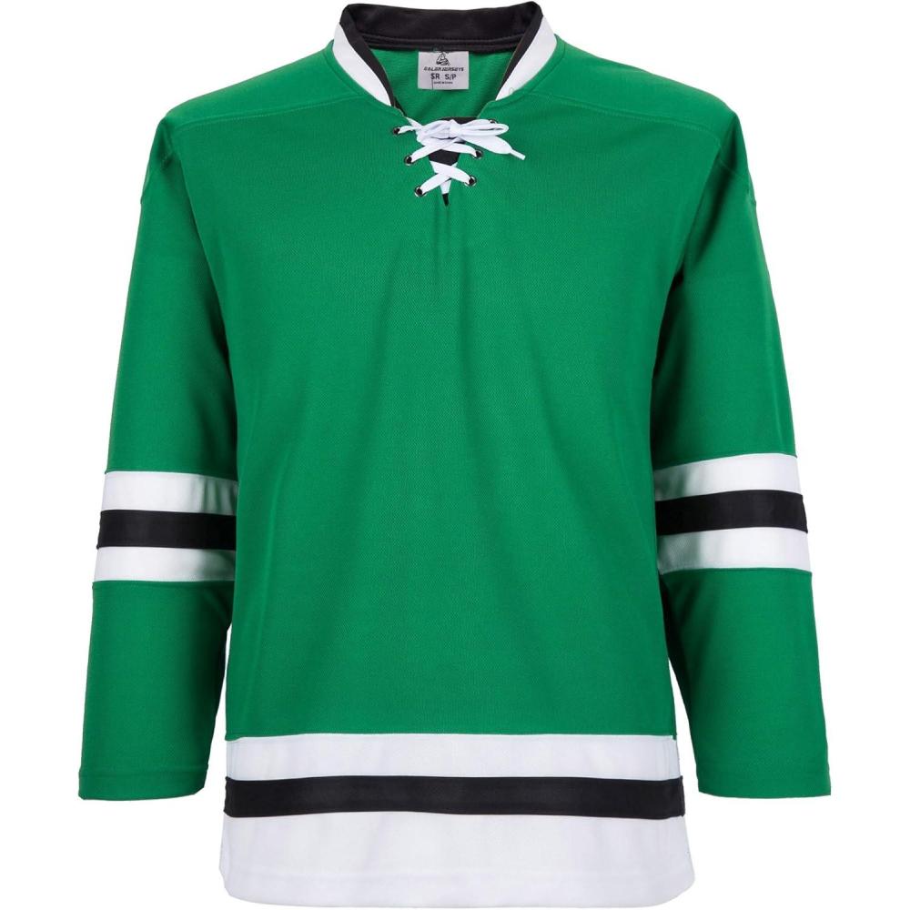 image:imageEALER H900 Series Ice Hockey League Team Color Blank Practice JerseyE019green