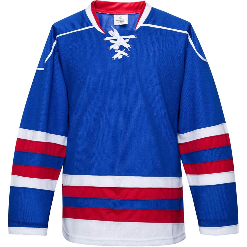 image:imageEALER H900 Series Ice Hockey League Team Color Blank Practice JerseyE036blue