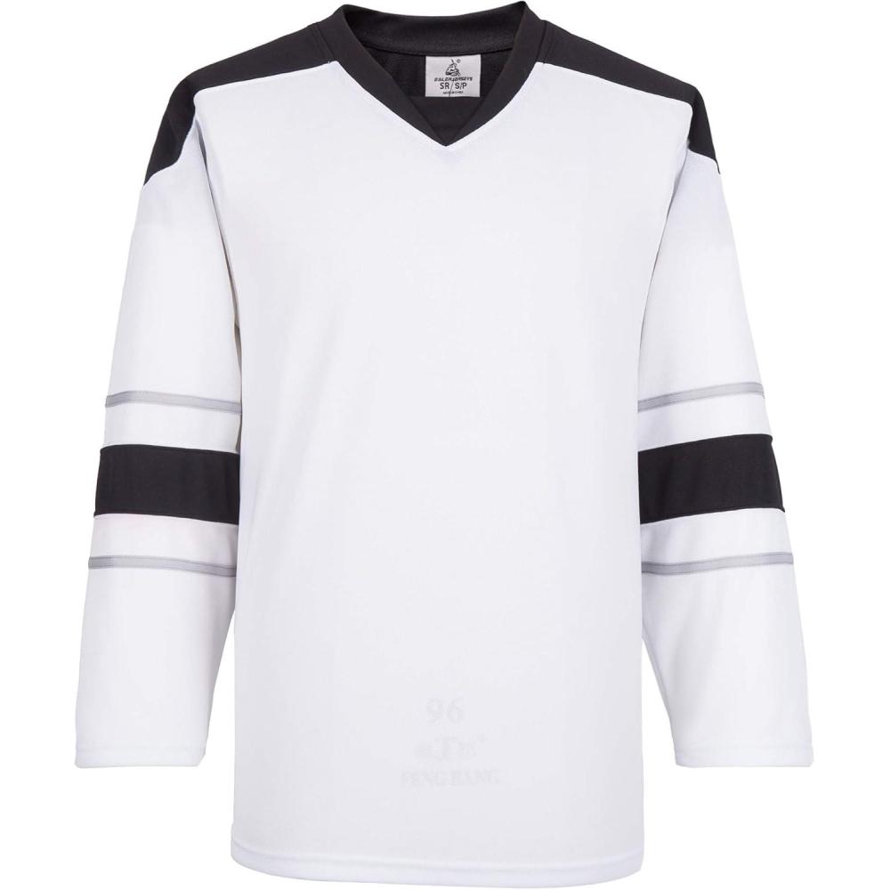 image:imageEALER H900 Series Ice Hockey League Team Color Blank Practice JerseyE063white