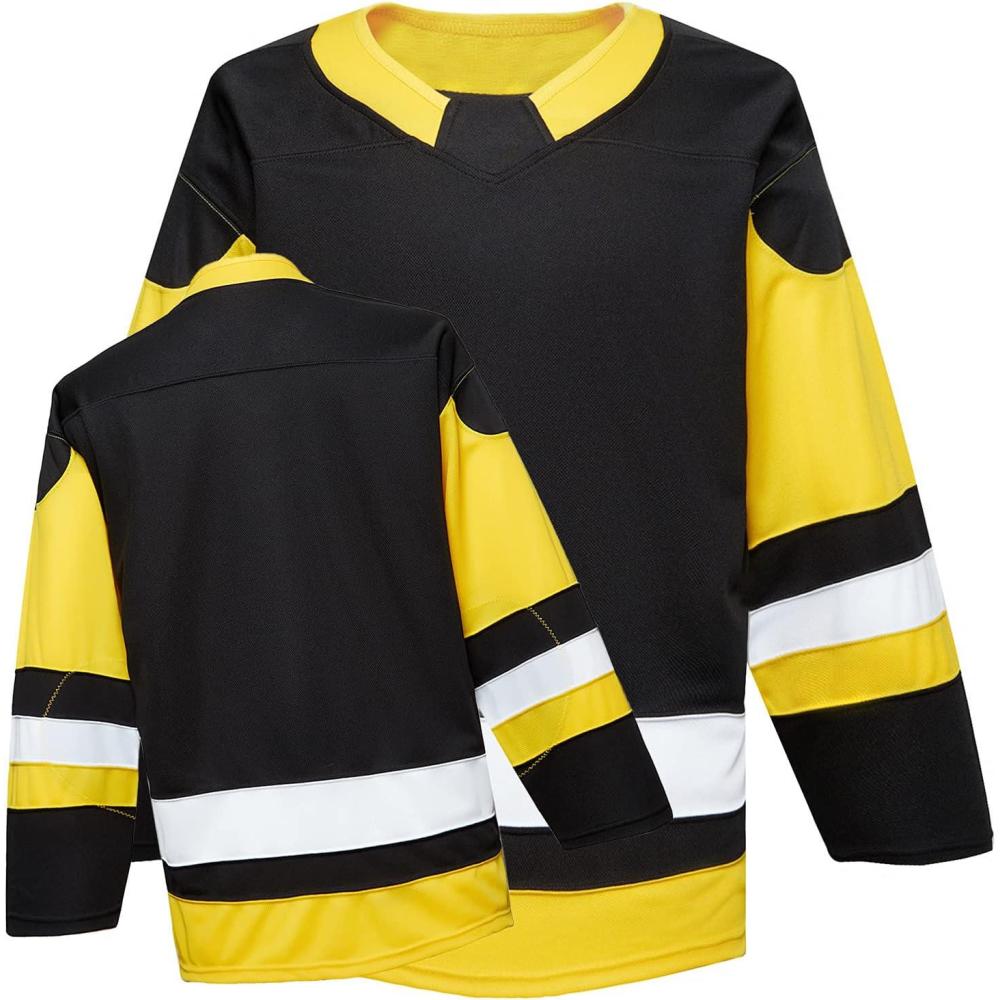 image:imageEALER H900 Series Ice Hockey League Team Color Blank Practice JerseyEf005black