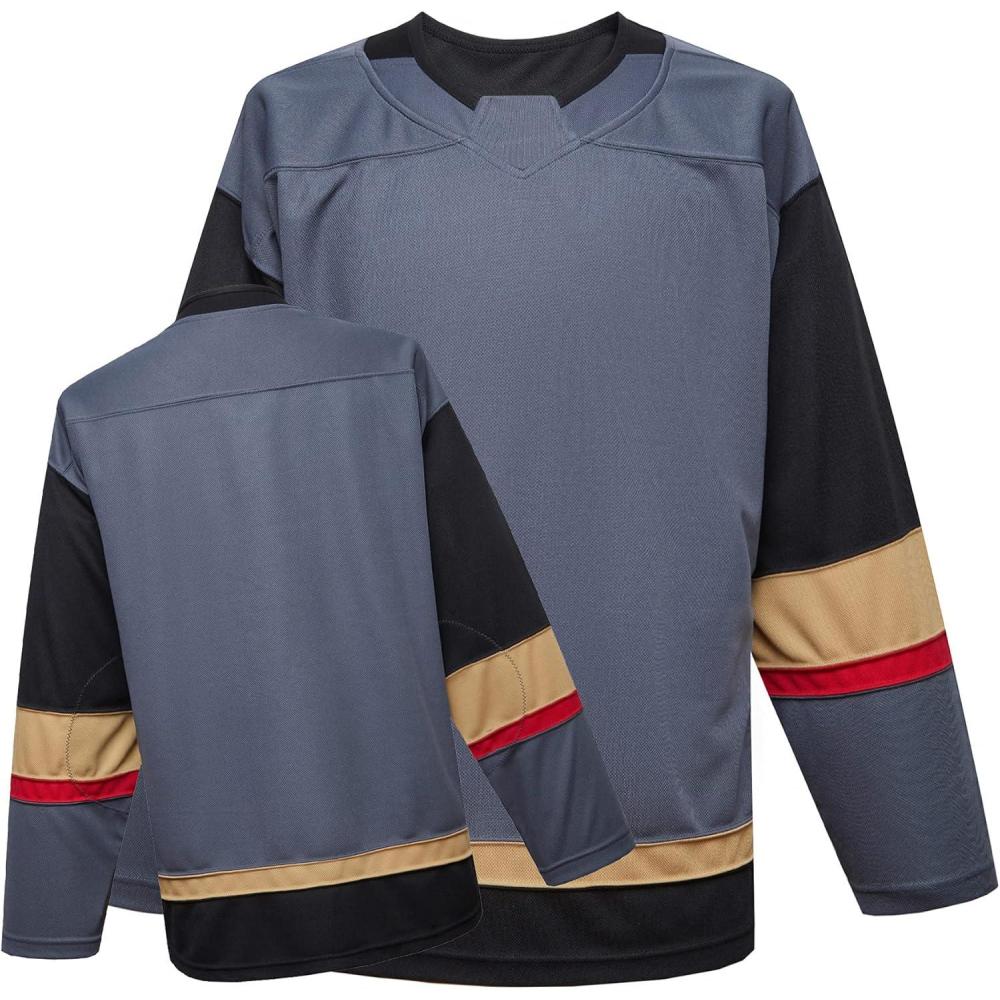 image:imageEALER H900 Series Ice Hockey League Team Color Blank Practice JerseyEf090grey