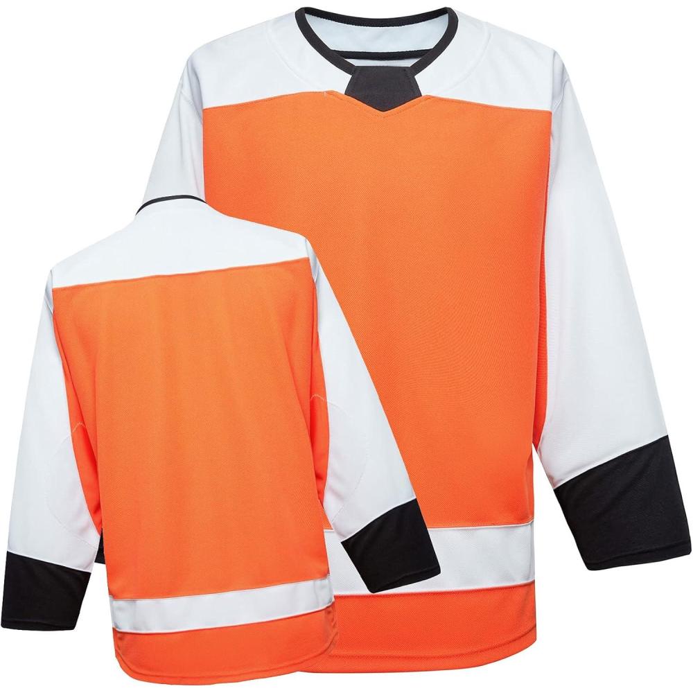 image:imageEALER H900 Series Ice Hockey League Team Color Blank Practice JerseyEf094orange