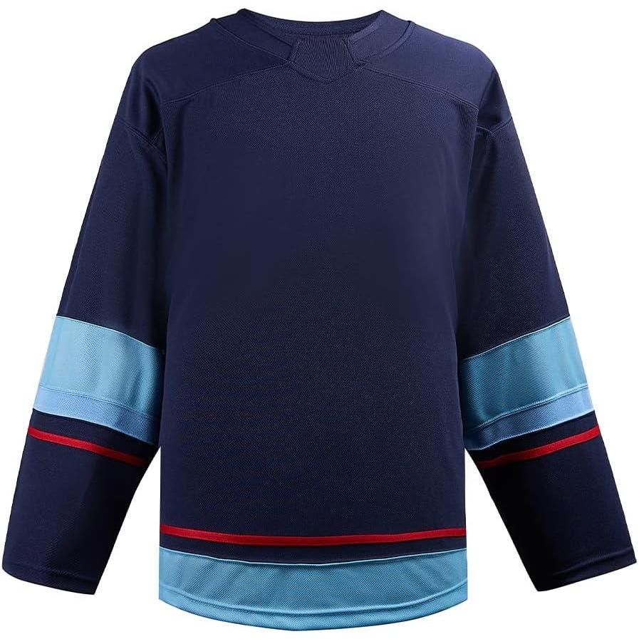 image:imageEALER H900 Series Ice Hockey League Team Color Blank Practice JerseyEf101navy