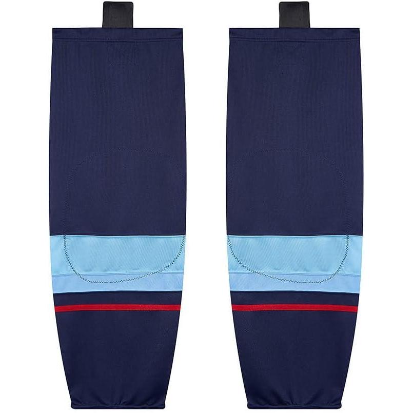 image:imageEALER HS100 Series Team Color Dry Fit Ice Hockey Socks Foer Junior To Senior amp Youth To AdultXw101navy