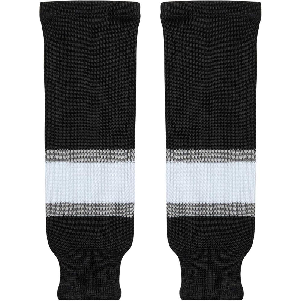 image:imageEALER HSK Series Multiple Colors Knit Hockey Socks Junior To Senior012black