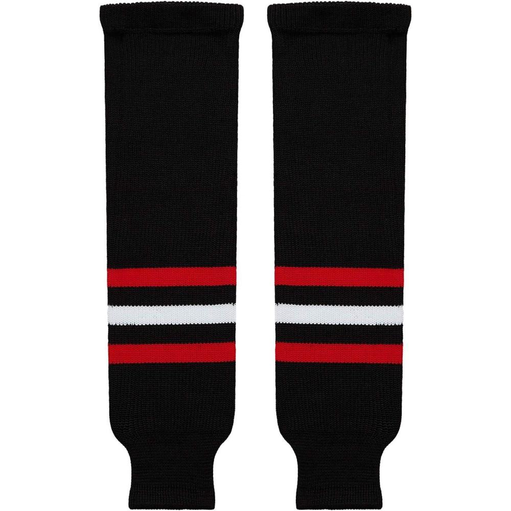 image:imageEALER HSK Series Multiple Colors Knit Hockey Socks Junior To Senior019black