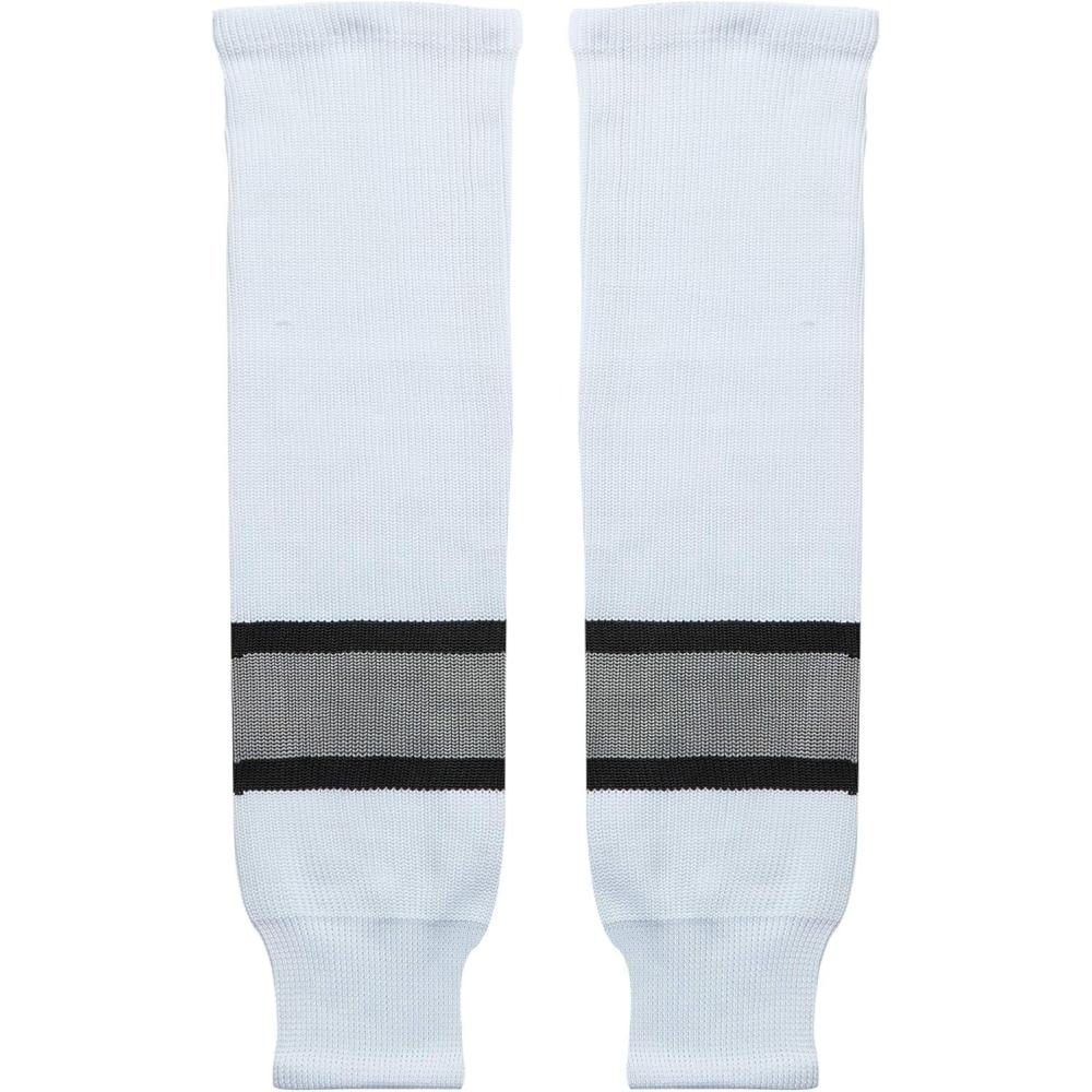 image:imageEALER HSK Series Multiple Colors Knit Hockey Socks Junior To Senior042white