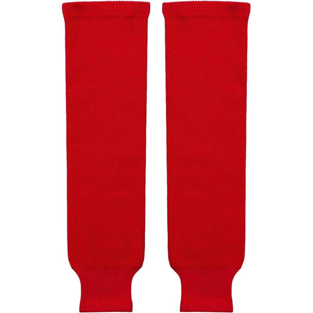 image:imageEALER HSK Series Multiple Colors Knit Hockey Socks Junior To SeniorRed