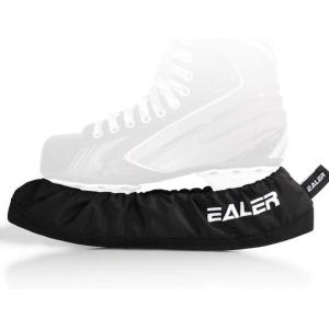 EALER BDT100 Ice Skate Blade Covers,Guards for Hockey Skates,Figure Skates and Ice Skates,Skating Soakers Cover Blades(Black PLUS)