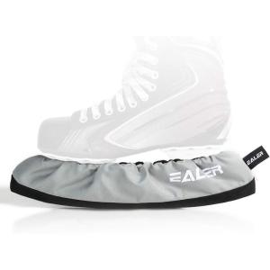 EALER BDT100 Ice Skate Blade Covers,Guards for Hockey Skates,Figure Skates and Ice Skates,Skating Soakers Cover Blades(Grey PLUS)