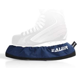 EALER BDT100 Ice Skate Blade Covers,Guards for Hockey Skates,Figure Skates and Ice Skates,Skating Soakers Cover Blades(Navy PLUS)