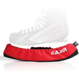 EALER BDT100 Ice Skate Blade Covers,Guards for Hockey Skates,Figure Skates and Ice Skates,Skating Soakers Cover Blades(Red PLUS)
