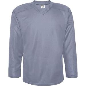 EALER H80 Series Blank Ice Hockey Practice Jersey for Men and Boy – Senior and Junior – Adult and Youth(Gray)