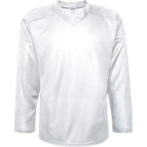 EALER H80 Series Blank Ice Hockey Practice Jersey for Men and Boy – Senior and Junior – Adult and Youth(White)