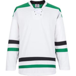 EALER H900 Series Ice Hockey League Team Color Blank Practice Jersey(E018#white)