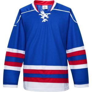 EALER H900 Series Ice Hockey League Team Color Blank Practice Jersey(E036#blue)