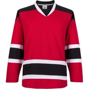 EALER H900 Series Ice Hockey League Team Color Blank Practice Jersey(E071#red)