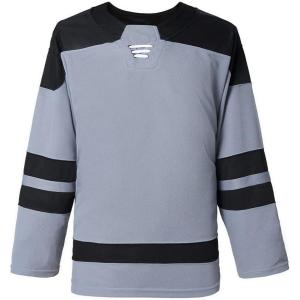 EALER H900 Series Ice Hockey League Team Color Blank Practice Jersey(Ef104#gray)