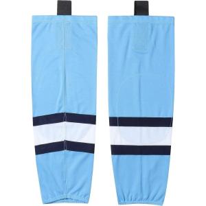 EALER HS100 Series Team Color Dry Fit Ice Hockey Socks Foer Junior To Senior & Youth To Adult(Xw006#blue)