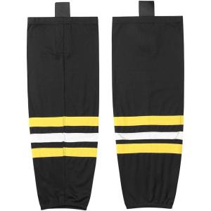 EALER HS100 Series Team Color Dry Fit Ice Hockey Socks Foer Junior To Senior & Youth To Adult(Xw014#black)