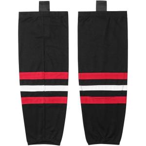 EALER HS100 Series Team Color Dry Fit Ice Hockey Socks Foer Junior To Senior & Youth To Adult(Xw019#black)