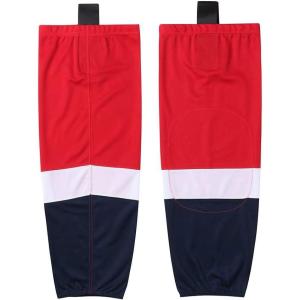 EALER HS100 Series Team Color Dry Fit Ice Hockey Socks Foer Junior To Senior & Youth To Adult(Xw064#red)