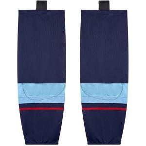 EALER HS100 Series Team Color Dry Fit Ice Hockey Socks Foer Junior To Senior & Youth To Adult(Xw101#navy)