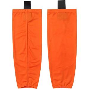 EALER HS80 Series Solid Color Dry Fit Practice Ice Hockey Socks for Men & Boy-Senior & Junior-Adult & Youth(Xw088#orange)