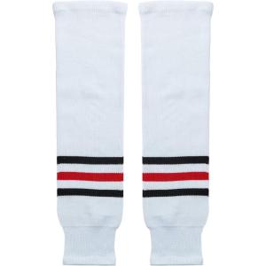 EALER HSK Series Multiple Colors Knit Hockey Socks Junior To Senior(#018white)