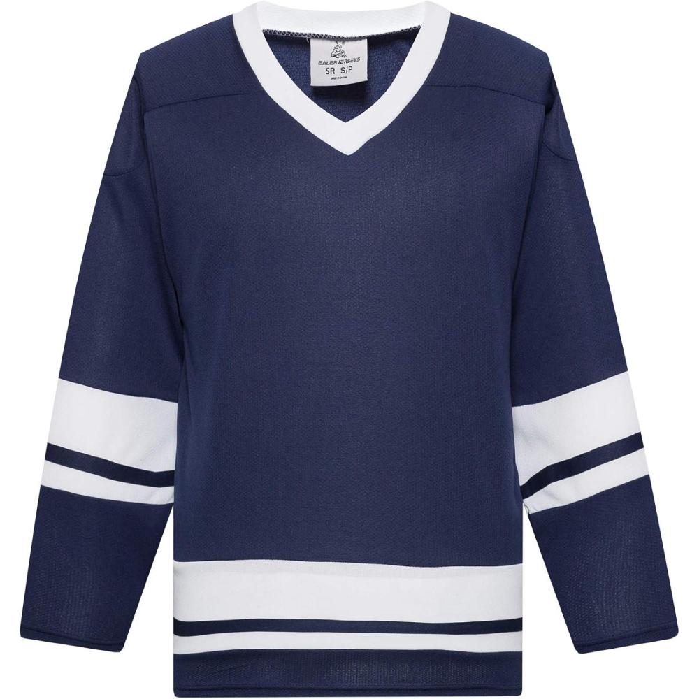 image:imageEALER H400 Series Blank Ice Hockey Practice Jersey League Jersey Team JerseyNavyWhite