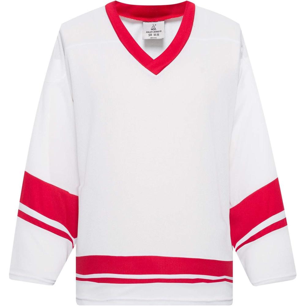 image:imageEALER H400 Series Blank Ice Hockey Practice Jersey League Jersey Team JerseyWhiteRed