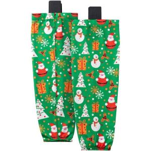 EALER Christmas Sublimated Practice Hockey Socks Leggings with elk and Snow for Men and Boys