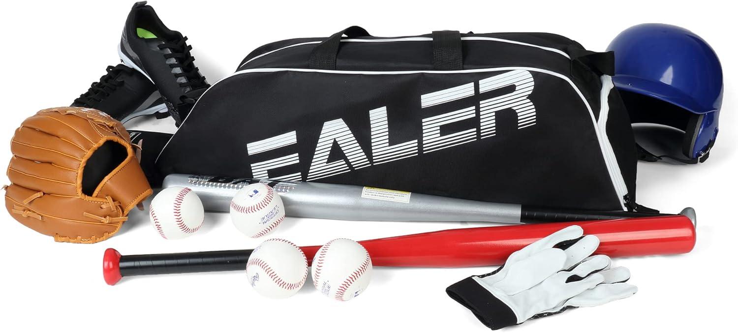 image:imageEALER Baseball Bat Tote Bag amp Tball Softball Equipment Bag Gear for Kids Youth and Adults Holds Bat Helmet Glove Cleats Shoes and MoreBlack