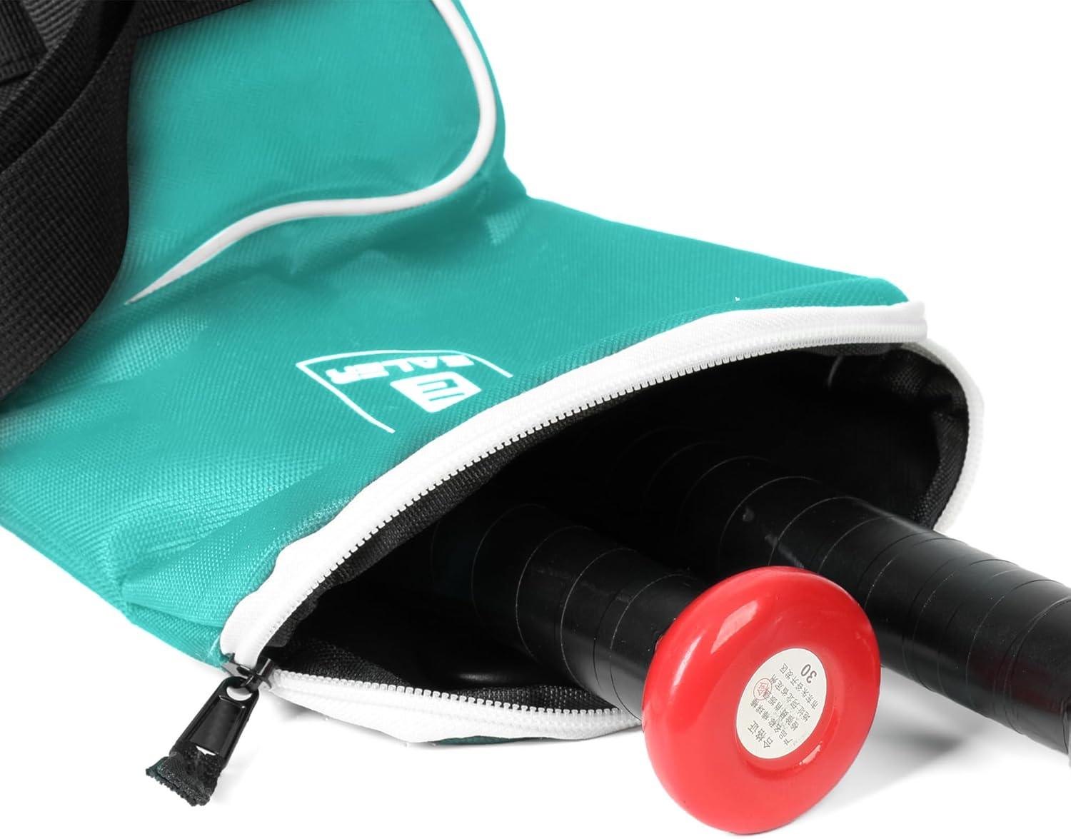 image:imageEALER Baseball Bat Tote Bag amp Tball Softball Equipment Bag Gear for Kids Youth and Adults Holds Bat Helmet Glove Cleats Shoes and MoreLake Blue