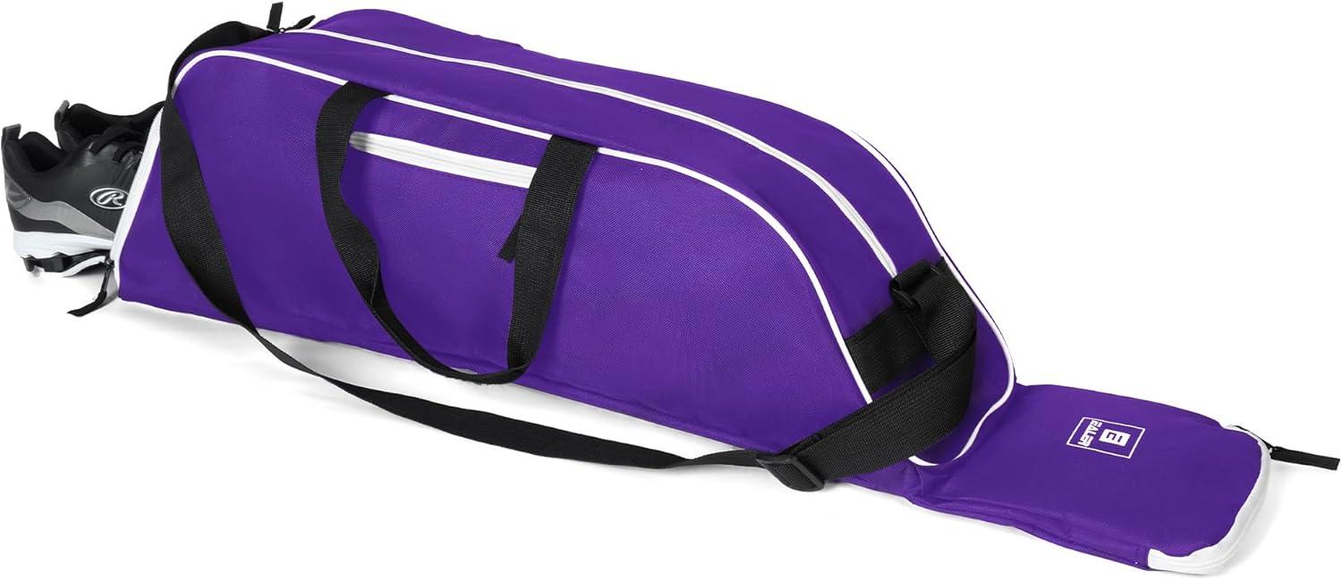 image:imageEALER Baseball Bat Tote Bag amp Tball Softball Equipment Bag Gear for Kids Youth and Adults Holds Bat Helmet Glove Cleats Shoes and MorePurple