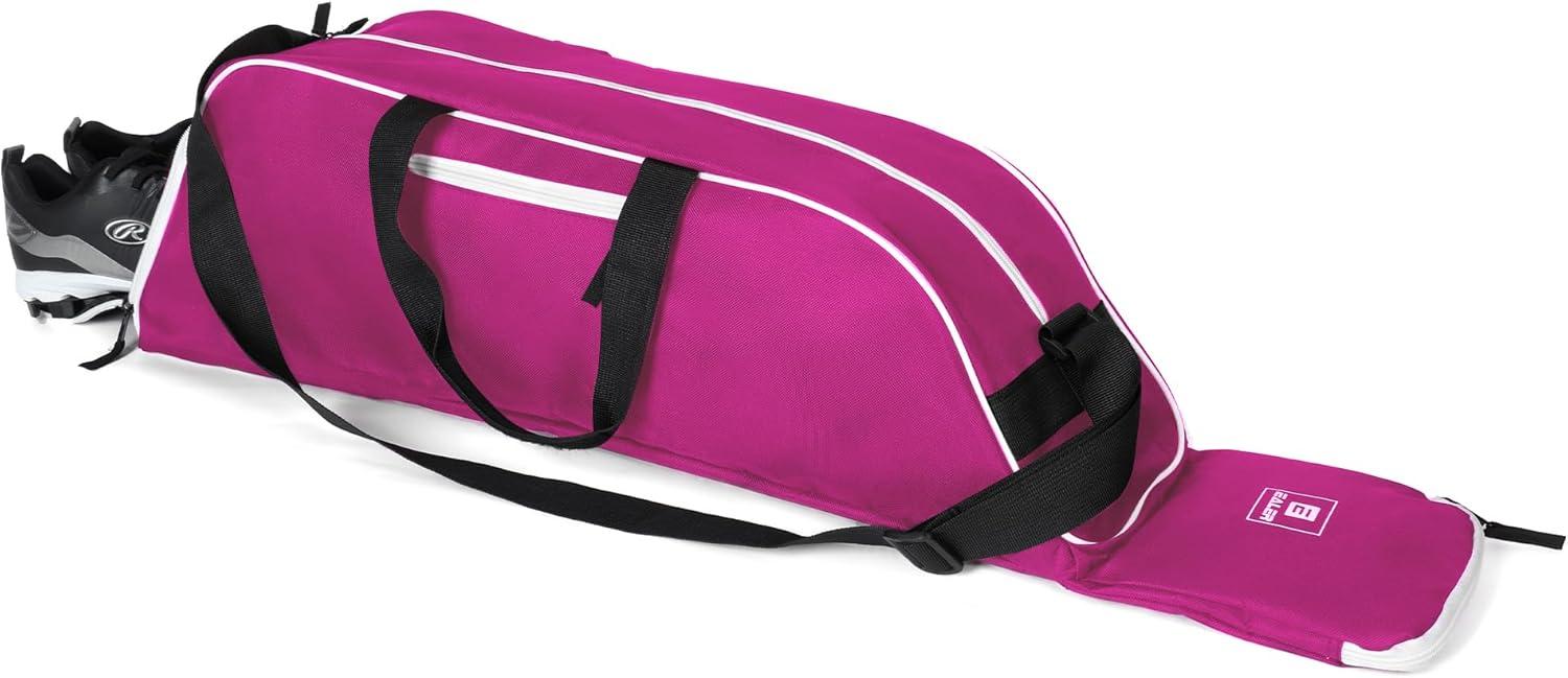 image:imageEALER Baseball Bat Tote Bag amp Tball Softball Equipment Bag Gear for Kids Youth and Adults Holds Bat Helmet Glove Cleats Shoes and MoreRose Red
