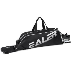 EALER Baseball Bat Tote Bag & T-ball, Softball Equipment Bag – Gear for Kids, Youth, and Adults Holds Bat, Helmet, Glove, Cleats, Shoes and More(Black)