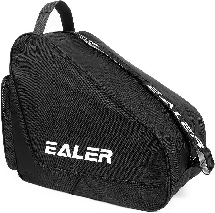 image:imageEALER HeavyDuty Waterproof Skate Bag with Adjustable Shoulder Strap Fits Ice Hockey Inline Roller amp Quad SkatesKids amp AdultsBlack