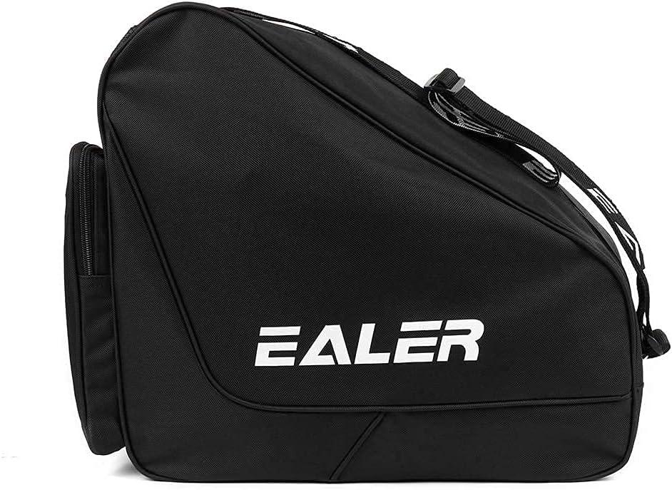 image:imageEALER HeavyDuty Waterproof Skate Bag with Adjustable Shoulder Strap Fits Ice Hockey Inline Roller amp Quad SkatesKids amp AdultsBlack