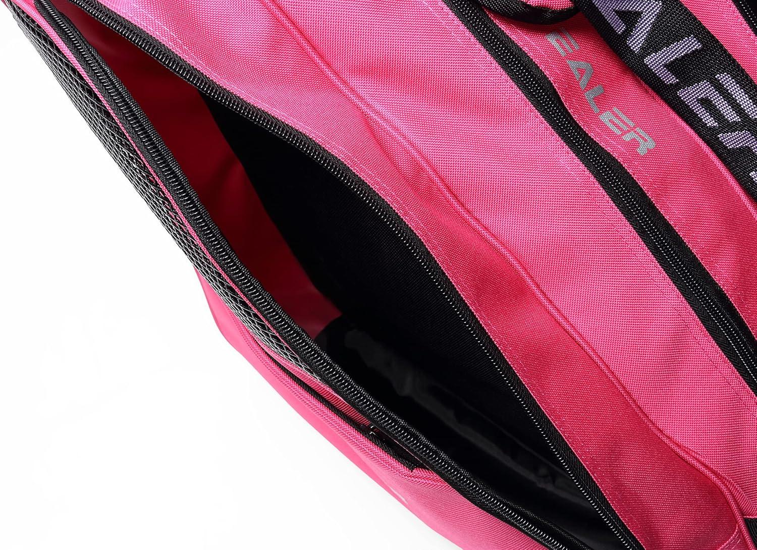 image:imageEALER HeavyDuty Waterproof Skate Bag with Adjustable Shoulder Strap Fits Ice Hockey Inline Roller amp Quad SkatesKids amp AdultsPinkA