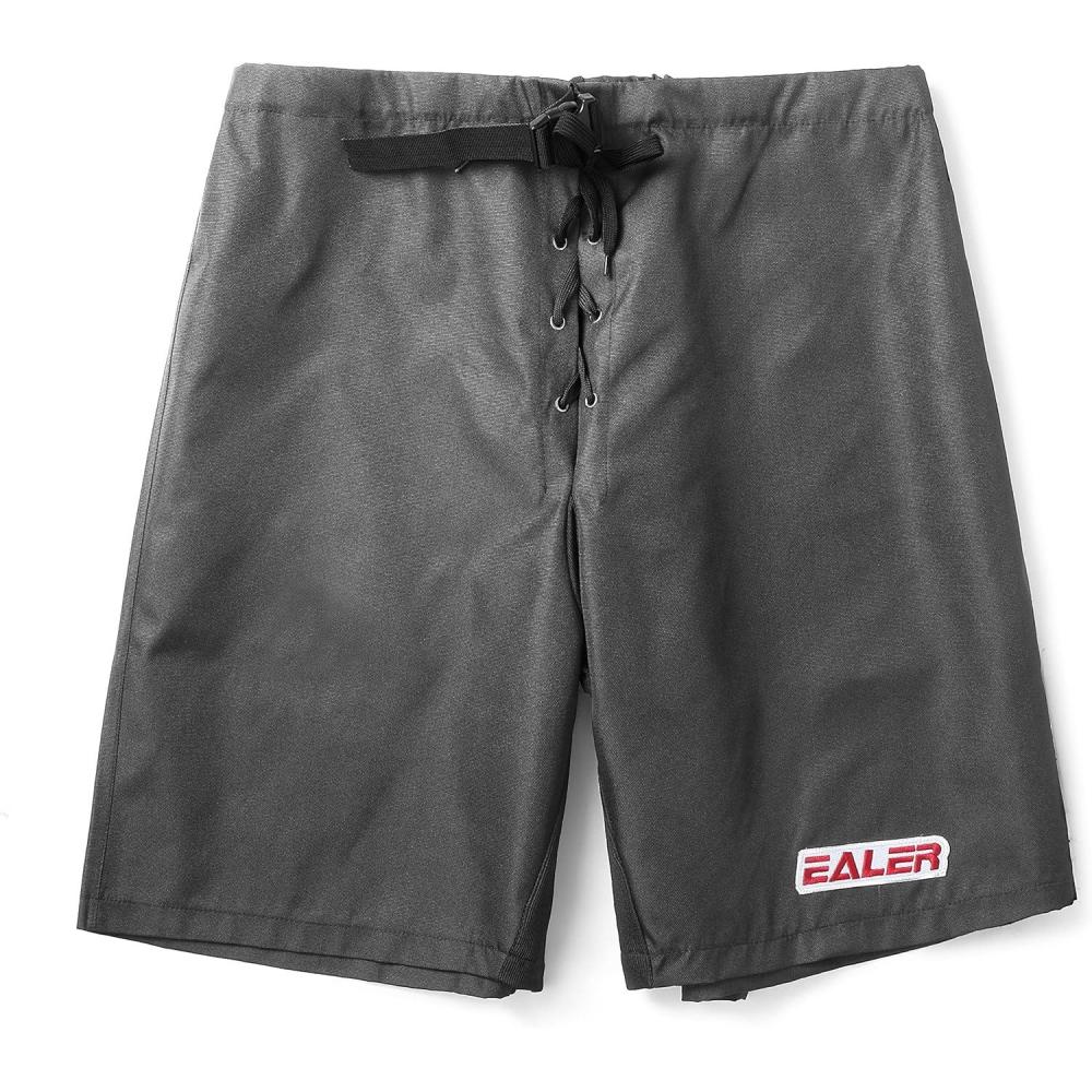 image:imageEALER HPS100 Mens Athletic Shorts Quick Dry Ice Hockey Shorts for Men amp Boys Grey