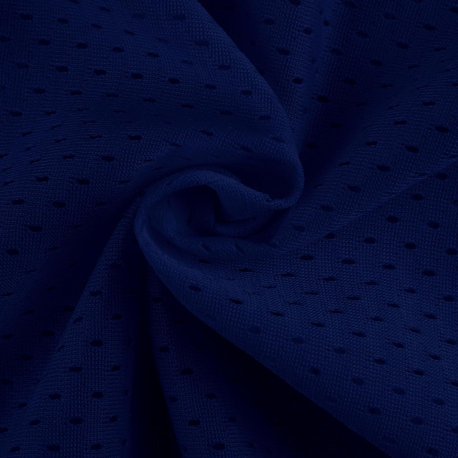image:imageEALER Blank Football Jersey Mesh Athletic Football Shirt Practice Sports UniformNavy Blue